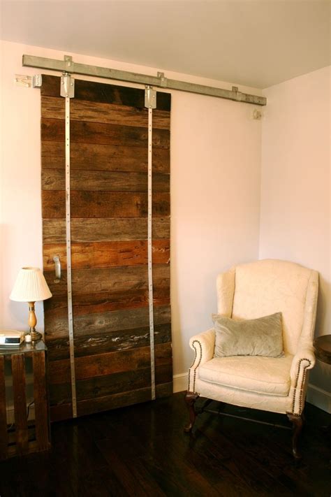 Buy Custom Sliding Reclaimed Barn Wood Door Made To Order From Knot