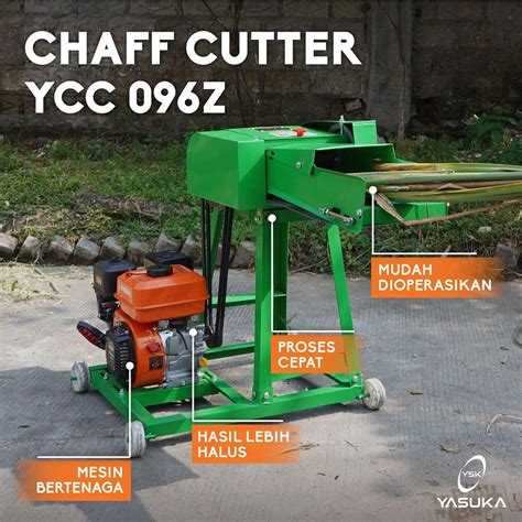 Jual Mesin Pencacah Ranting Dan Rumput Yasuka Ycc Z Plus Egnine Hp