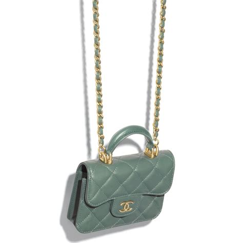 Chanel Flap Coin Purse With Chain Paul Smith