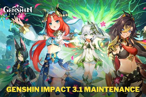 Genshin Impact 3 1 Maintenance Duration Server Downtime And Free Primogems