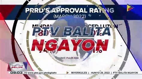 Pangulong Duterte Napanatili Ang Mataas Na Approval Ratings Sa