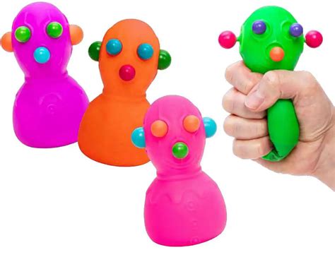 NeeDoh The Groovy Glob Panic Pete Stress Balls 1 RANDOM Color Schylling