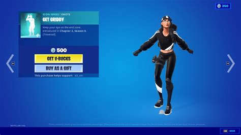 Fortnite Item Shop Get Griddy Emote Back October 9 2021 Fortnite