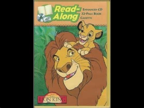 The Lion King Cd Read Along Youtube