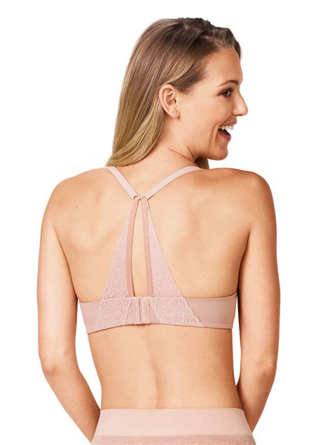 Warner S Cloud 9 Full Coverage Underwire Contour Bra With Lace Back Rf2691a