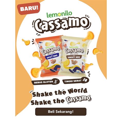 Jual Cassamo Keripik Singkong Lemonilo Shopee Indonesia