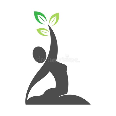 Yoga Logo Icon Design Stock Vector Illustration Of Health 280149910