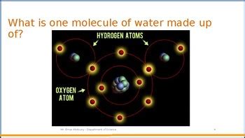 Interactive PowerPoint / Biology Grade 10 / Water and Hydrogen Bonding