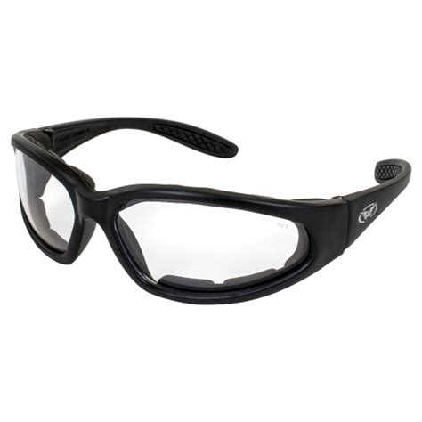 Global Vision Hercules Plus Safety Sunglasses Matte Black Frames Clear Lens Ansi Z871 Best