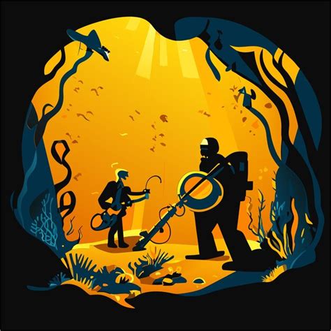 Bioluminescent Ballads Serenading The Oceans Mysteries Premium Ai