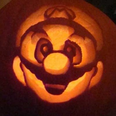 Luigi Pumpkin Carving Stencil Ultimate Pumpkin Stencils