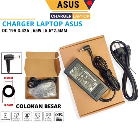 Jual Casan Adaptor Charger Laptop Asus Standar 19v 342a Shopee Indonesia