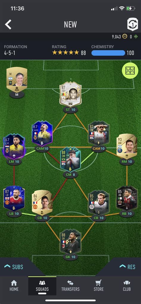 My Fifa Rtg Squad Thoughts R Fifa