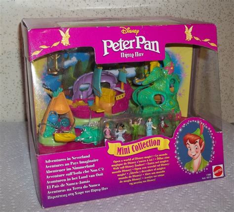 Vintage Disney Polly Pocket Blue Bird PETER PAN Playset MIBx HTF