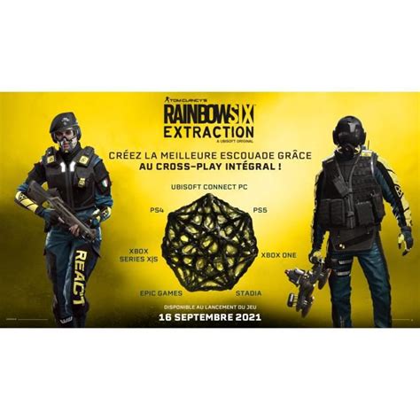 Rainbow Six Extraction Juego Deluxe Xbox Series X Y Xbox One Ubisoft