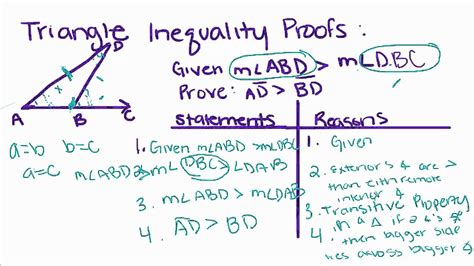 Geometry 9 Triangle Proofs Youtube