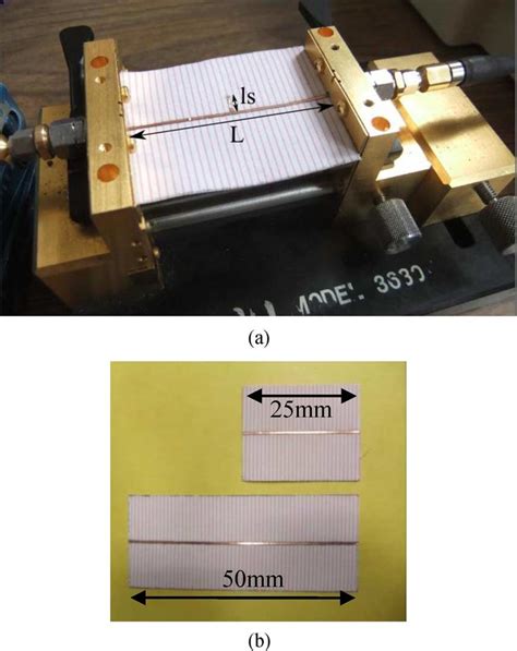 A Stub Loaded Microstrip Line In The Anritsu Universal Test Fixture