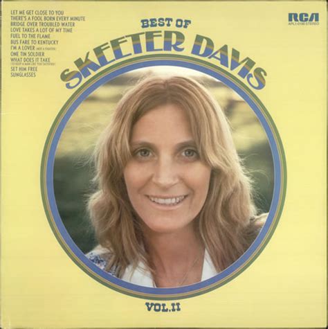 Skeeter Davis Best Of Skeeter Davis Volume Ii Us Vinyl Lp Album Lp