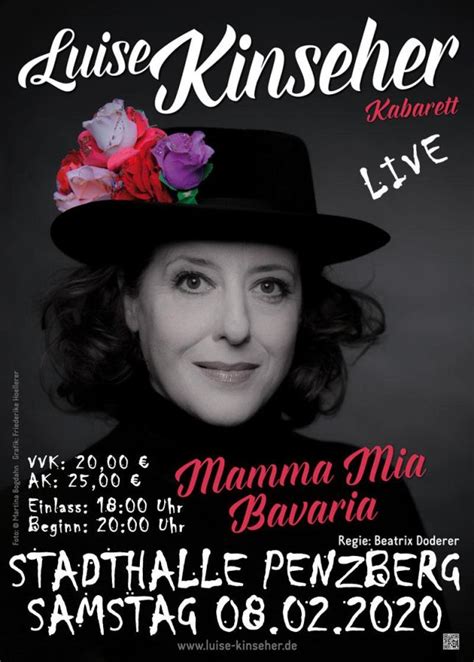 Luise Kinseher Live Stadthalle Penzberg Am Openpr