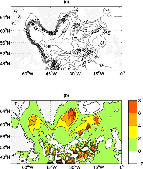 A The Barotropic Stream Function Averaged Over Years From The