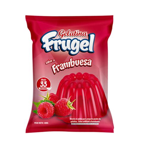 Gelatina Frugel Frambuesa Configolsa