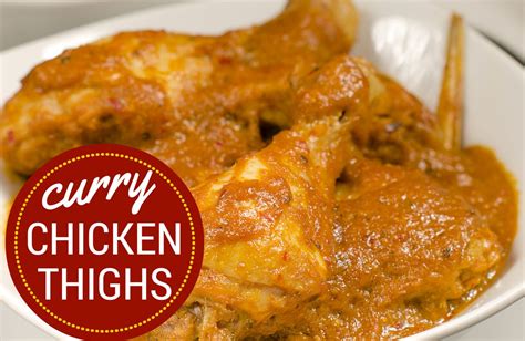 Curry Chicken Thighs