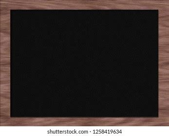 Trendy Wood Frame Chalkboard Texture Backgroundtop Stock Illustration