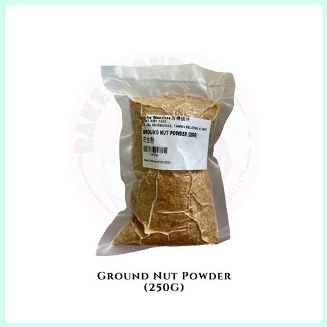 Peanut Ground Peanut Powder Groundnut Powder Serbuk Kacang Tanah