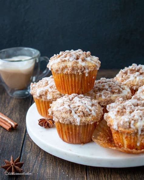 Coffee Cake Muffins Little Sweet Baker