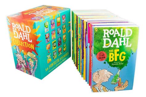 Roald Dahl 16 Books Children Collection Paperback Box Set