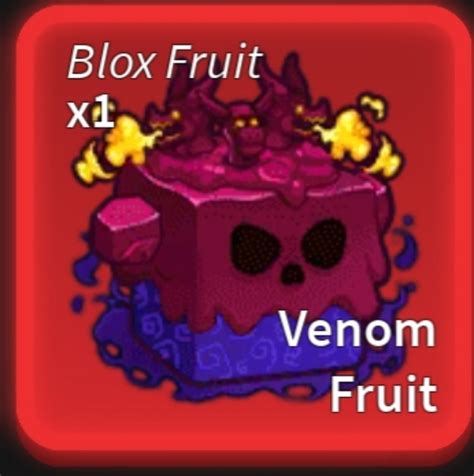 blox fruit venom, Video Gaming, Gaming Accessories, In-Game Products on ...