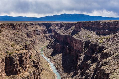 Rio Grande Gorge New Mexico Dj Green Geologist Writer