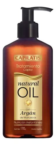 Tratamiento Capilar Capilatis Natural Oil Con Argán X 170 Ml Cuotas