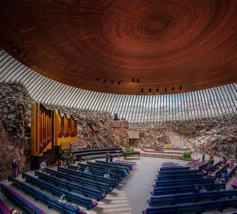 Chiesa Interreligiosa Di Temppeliaukio Costruita Sulla Roccia Helsinki