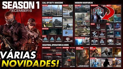 Novo Passe De Batalha Blackcell Do Cod Mw E Warzone Novas Armas