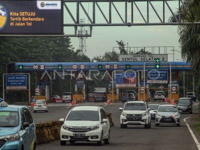 Rencana Penerapan Tilang Elektronik Di Jalan Tol Antara Foto