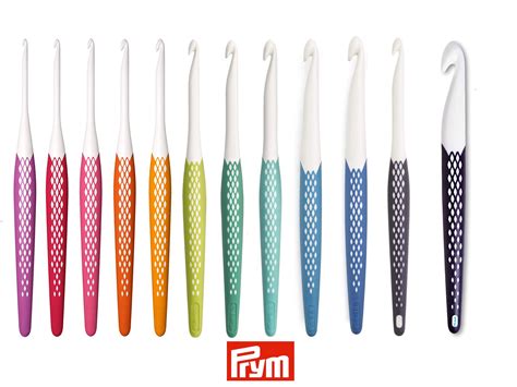 Prym Ergonomic Crochet Hooks Soft Grip All Sizes 3mm To Etsy Uk