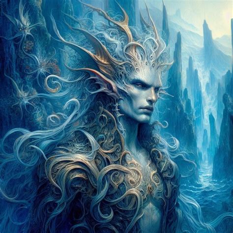 Deep Sashelas Elf God Of The Sea Oceanic Serenitys Embrace Rpg