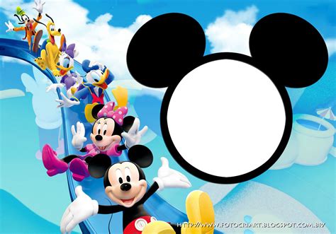 Fotocriart Molduras Do Mickey E Sua Turma