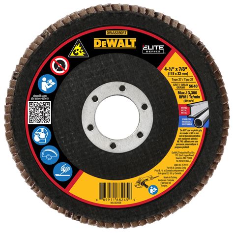 Dewalt Elite Series Maxtrim Flap Discs Dewalt