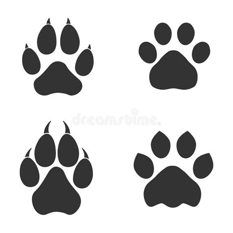 Wildcat Paw Print Stock Illustrations 294 Wildcat Paw Print Stock