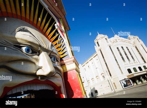 Luna Park At St Kilda In Melbourne Victoria Australia Stock Photo Alamy
