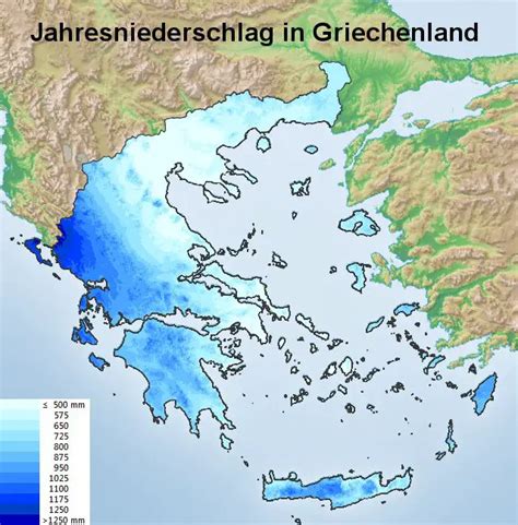 Klima Griechenland Wetter Beste Reisezeit Klimatabelle