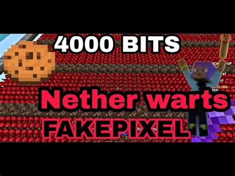 K Bits Trick And Nether Warts Farm Youtube