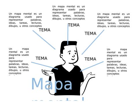 Mapa Mental Color Azuul Mapamapa Un Mapa Mental Es Un Diagrama Sexiz