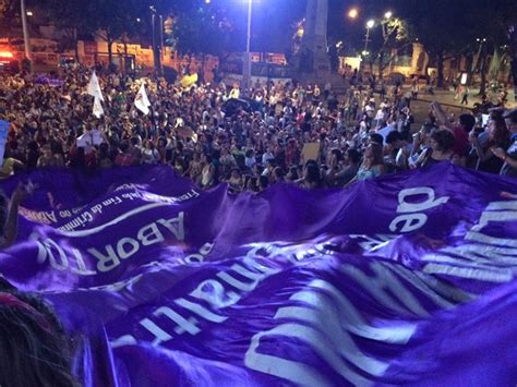 G Protesto Contra Eduardo Cunha Re Ne Mulheres No Centro Do Rio