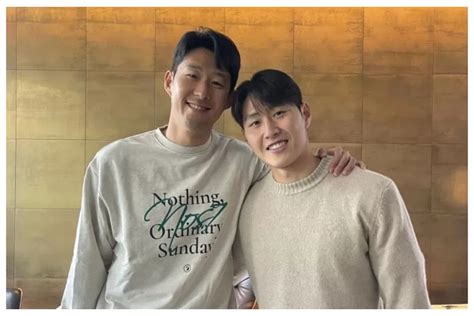 Sudah Berdamai Pemain Sepak Bola Son Heung Min Dan Lee Kang In