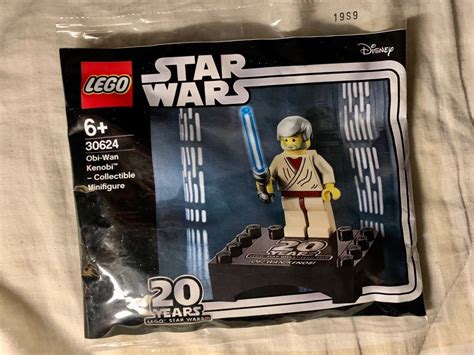 Lego Minifigure 30624 Lego Star Wars 20 Years Sealed Polybag Obi Wan