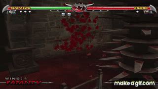 Mortal Kombat Deception Sub Zero Arcade Ladder On Make A