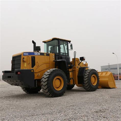 Single Stage Heavy Earth Moving Machinery Sem Ton Wheel Loader